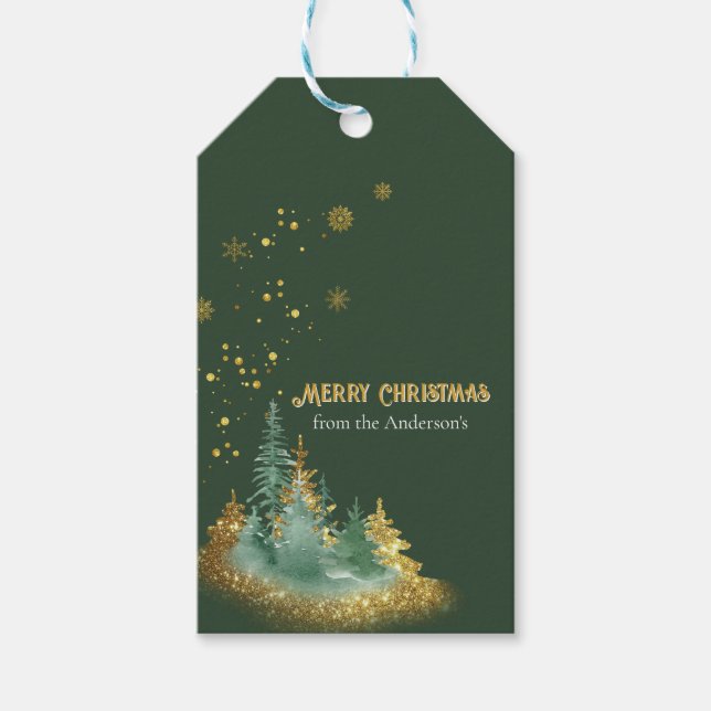 Enchanting Forest Gift Tag (Front)