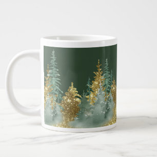Enchanting Forest Holiday Pines  Large Coffee Mug