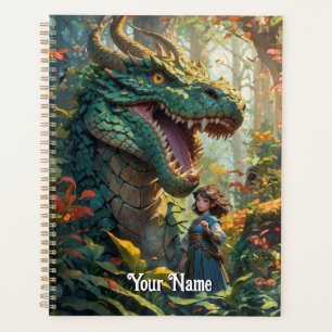 Enchanting Forest Illustration Planner