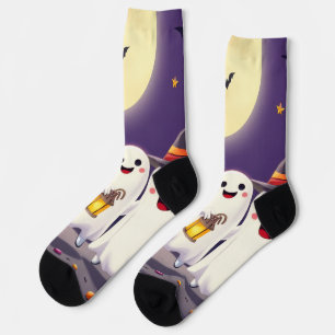 Enchanting Ghost Socks – Irresistibly Spooky Fun