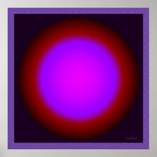 Enchanting Glow Ball Poster