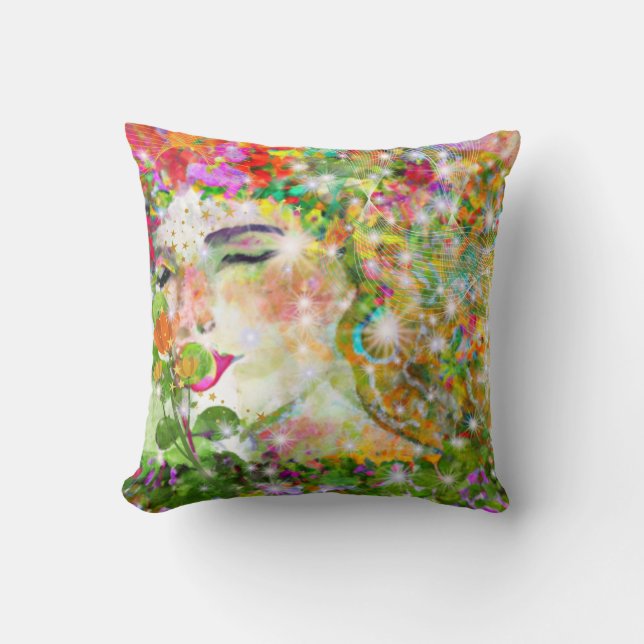 Enchanting Goddess Cushion (Front)