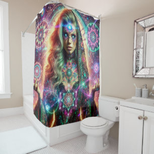 Enchanting Goddess Shower Curtain