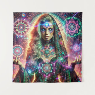 Enchanting Goddess  Tapestry