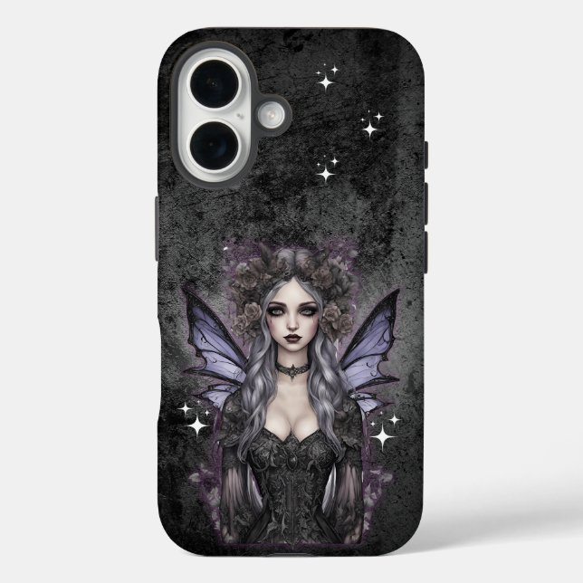 Enchanting Gothic Fairy Design Case-Mate iPhone Case (Back)