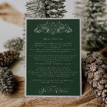 Enchanting Green Santa Claus Christmas Day Letter<br><div class="desc">We are always adding new designs weekly!</div>