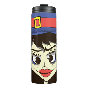 Enchanting Halloween Witch Thermal Tumbler