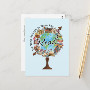 Enchanting Literary Postcard