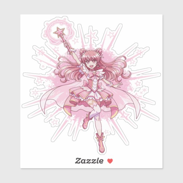 Enchanting Magical Girl Anime Transformation  (Sheet)