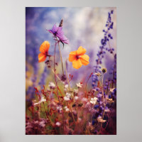 Enchanting meadow in Autumn