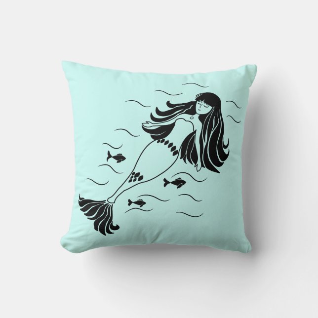 Enchanting Mermaid Cushion (Front)