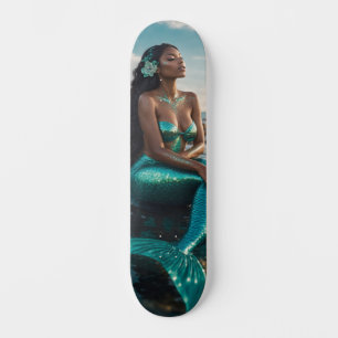 Enchanting Mermaid Skateboard