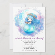 Enchanting Mermaid Theme Baby Shower