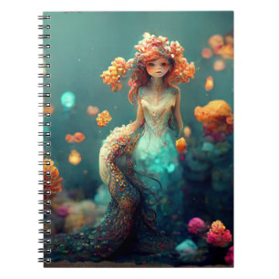Enchanting Mermaid Underwater Mysteries Notebook