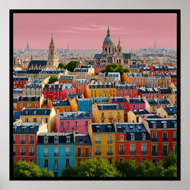 Enchanting Paris Poster (Front)