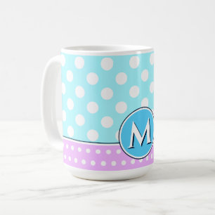 Enchanting Pastel Colors Turquoise And Lavender Coffee Mug