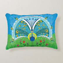 Enchanting Peacock Symmetry