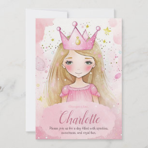 Enchanting Princess Celebration Invitation