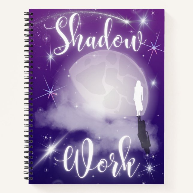 Enchanting Purple Shadow Work Journal (Front)