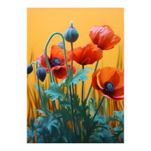 Enchanting Red poppies