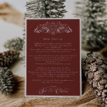 Enchanting Red Santa Claus Christmas Day Letter<br><div class="desc">We are always adding new designs weekly!</div>