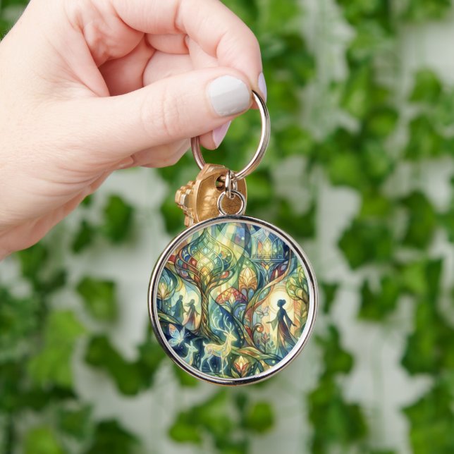 Enchanting, Romantic Keychain - Atmosphere of Love (Hand)