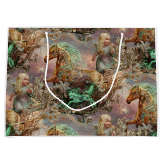  "Enchanting Rosy Adventures" Large Gift Bag