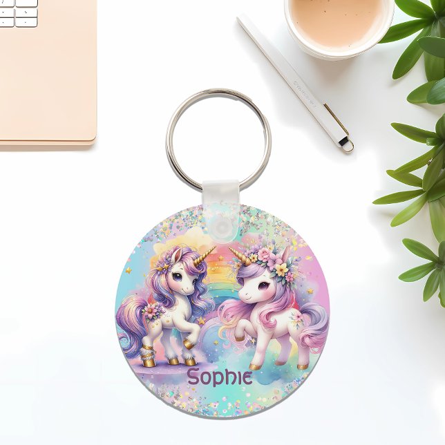  Enchanting Unicorn Key Ring (Creator Uploaded)