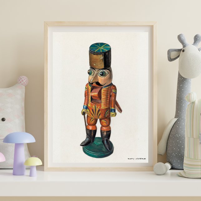 Enchanting Vintage Nutcracker by Mina Lowry Poster (Creator Uploaded)