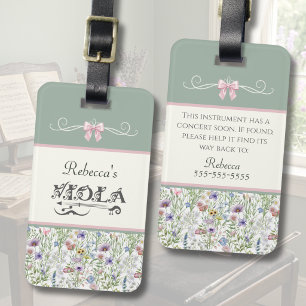 Enchanting Viola Student Instrument Case Tag