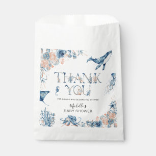Enchanting Watercolor Under-the-Sea Baby Shower Favour Bags