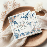 Enchanting Watercolor Under-the-Sea Baby Shower