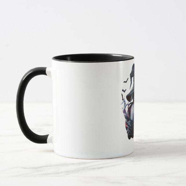 Enchanting Witch Ceramic Mug (Left)