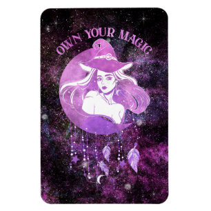 Enchanting Witch Magnet