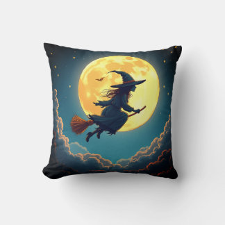 Enchanting Witch’s Night Cushion