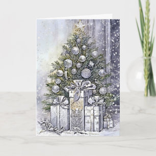 Enchanting Yuletide Beauty Card