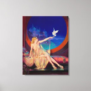 Enchantment Arabian Haseki Sultans Princess 1925 Canvas Print