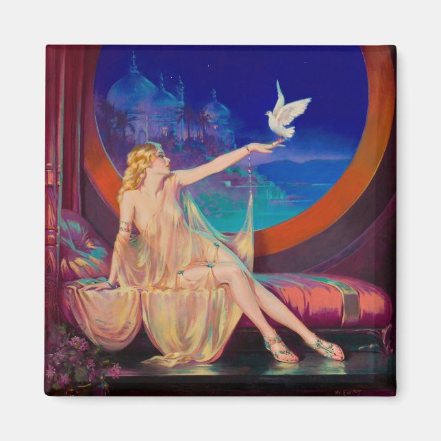 Enchantment Arabian Haseki Sultans Princess 1925 Magnet (Front)