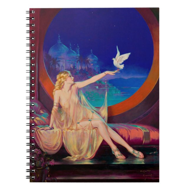 Enchantment Arabian Haseki Sultans Princess 1925 Notebook (Front)