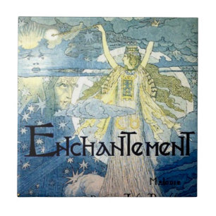 Enchantment art nouveau magic tile