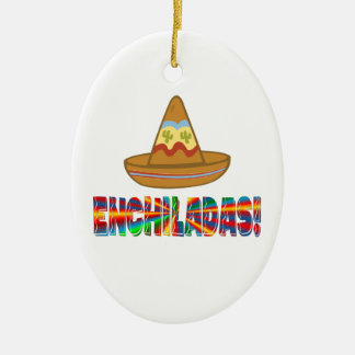 Enchilada Love Ceramic Tree Decoration