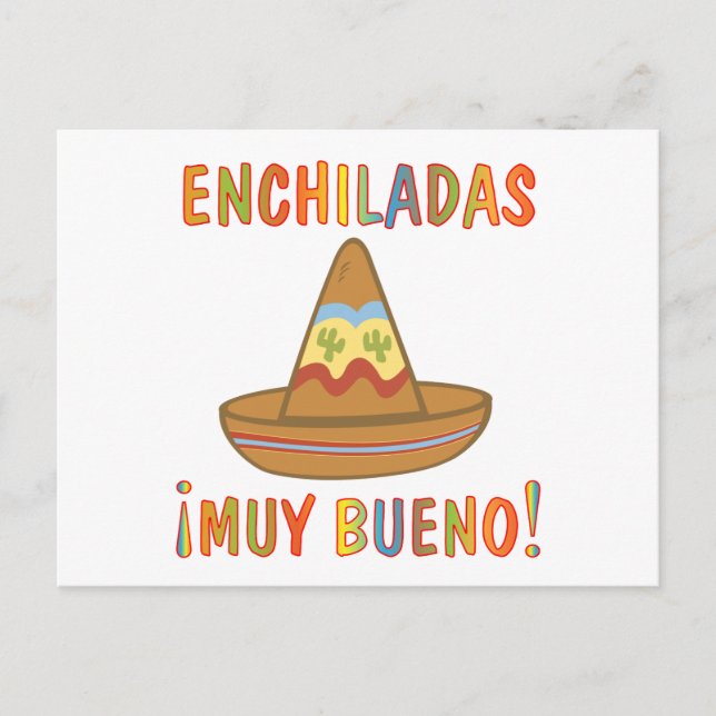 ENCHILADAS POSTCARD (Front)