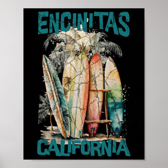 Encinitas California _1  Poster (Front)