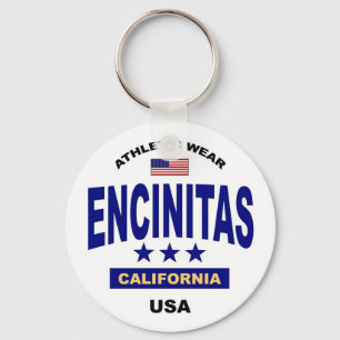 Encinitas California Key Ring