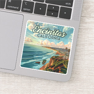 Encinitas California San Diego Beach Vintage