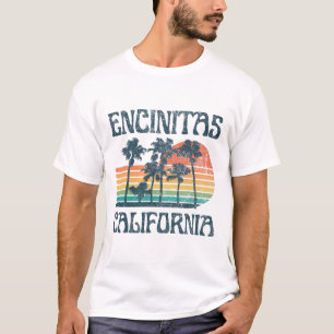 Encinitas California Summer Vacation Vintage T-Shirt