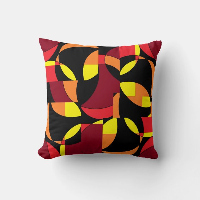 Encircled Blades of Zero Hour Cushion (Front)