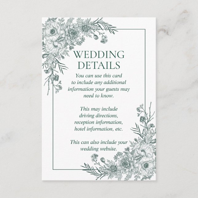 Enclosure Card (Front)