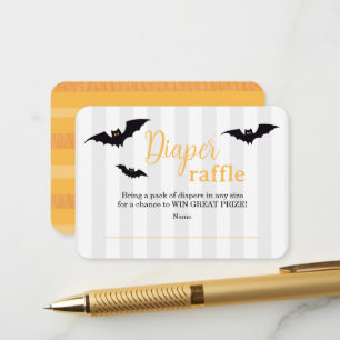 Enclosure Card Baby shower for Little Boo Hallowee
