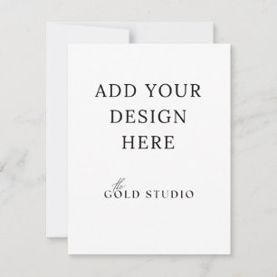 Enclosure Card Blank Template (4.25 x 5.5) 